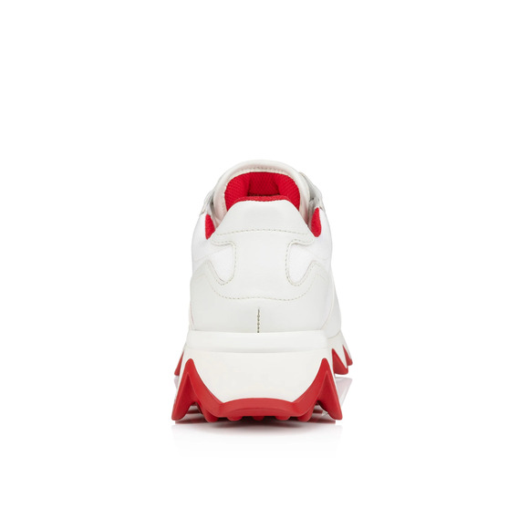 Christian Louboutin Nastroshark Donna Flat White Platform Low Top Sneaker 40 - Picture 16 of 16